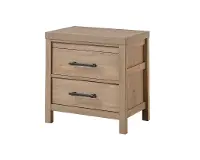 Starlight Natural Wood Nightstand