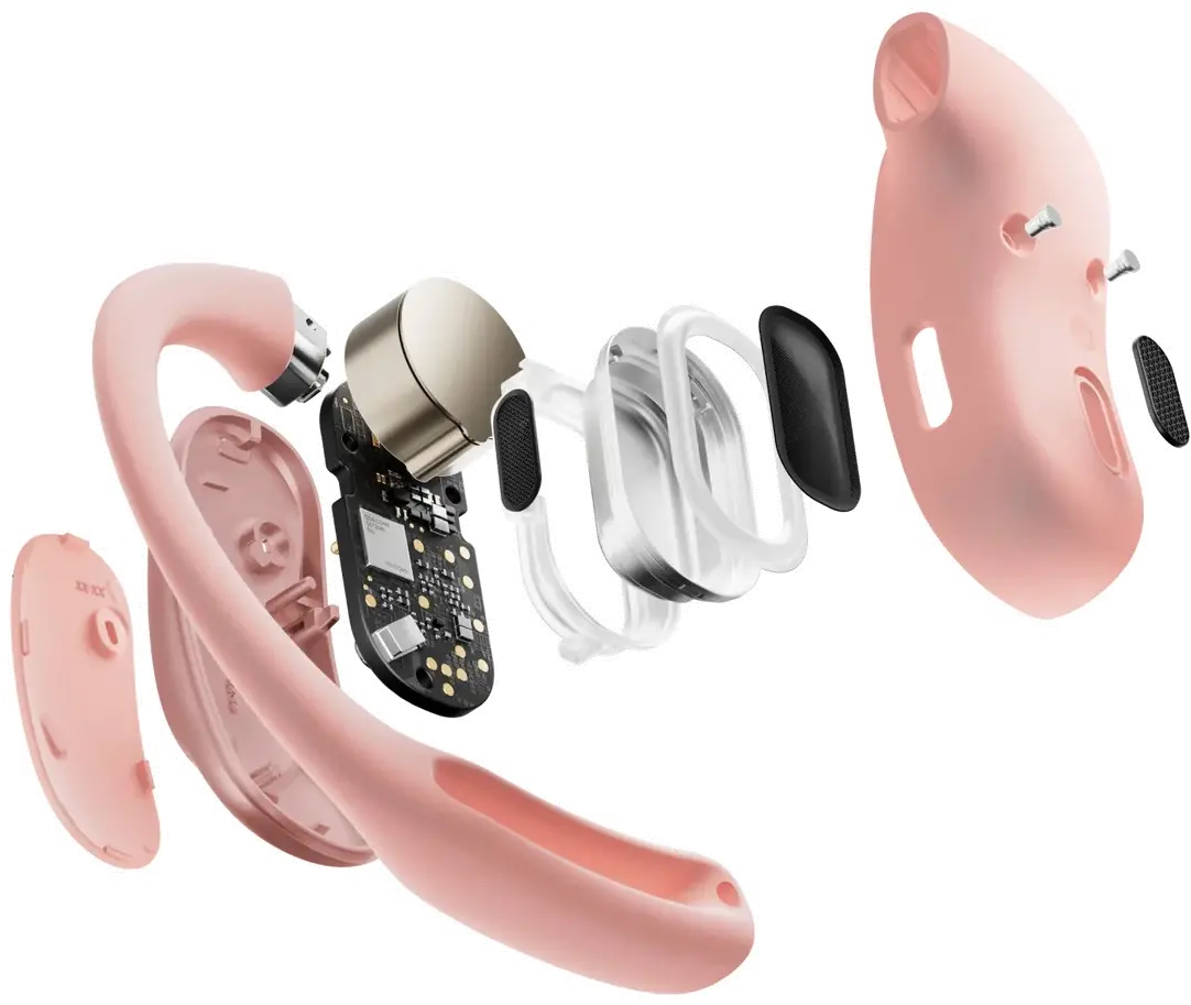 T511-ST-PK-US SHOKZ OpenFit Air True Wireless Open-Ear Headphones - Pink-5