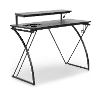 Biome Black Gaming Desk