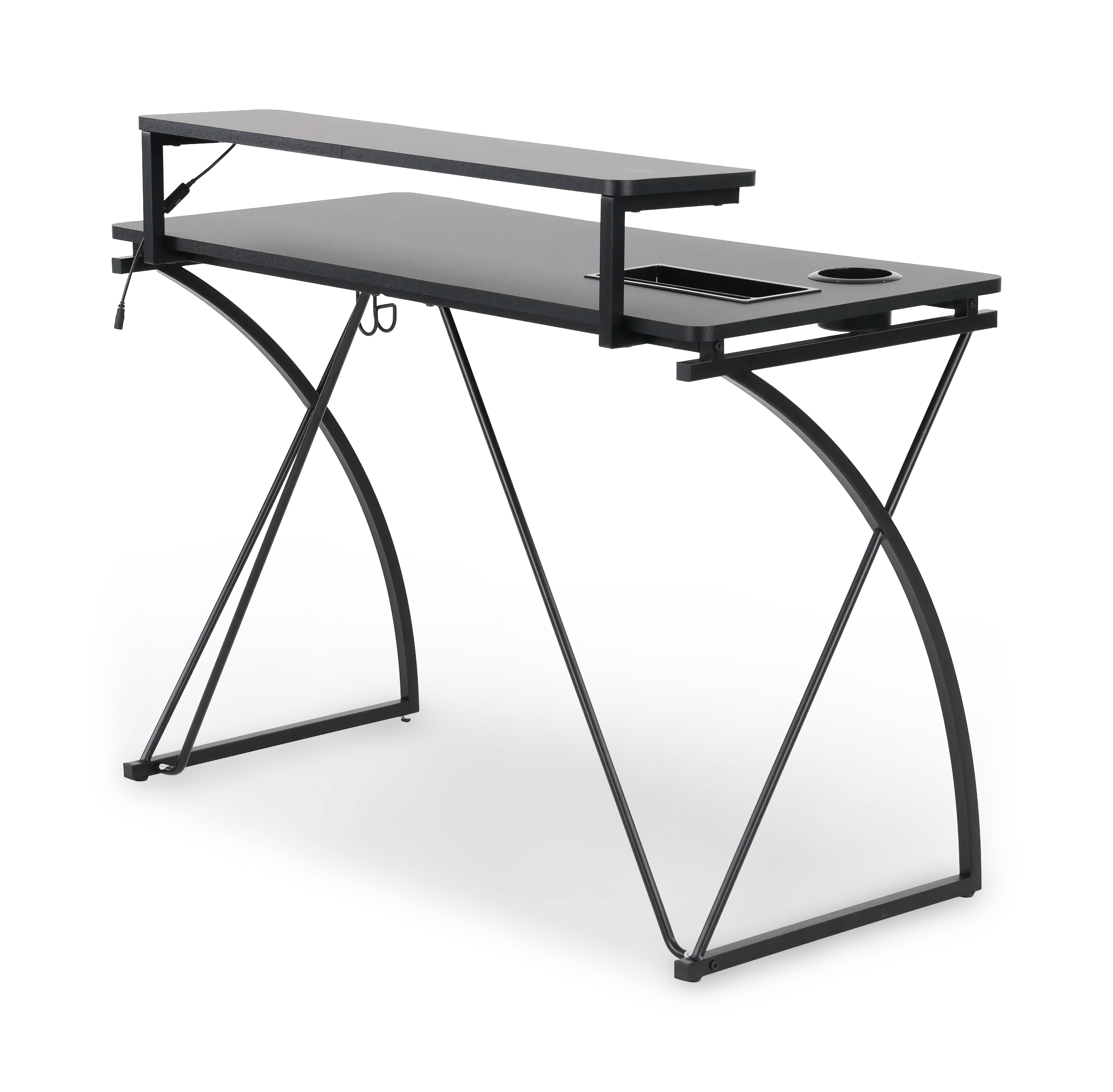 Biome Black Gaming Desk-6