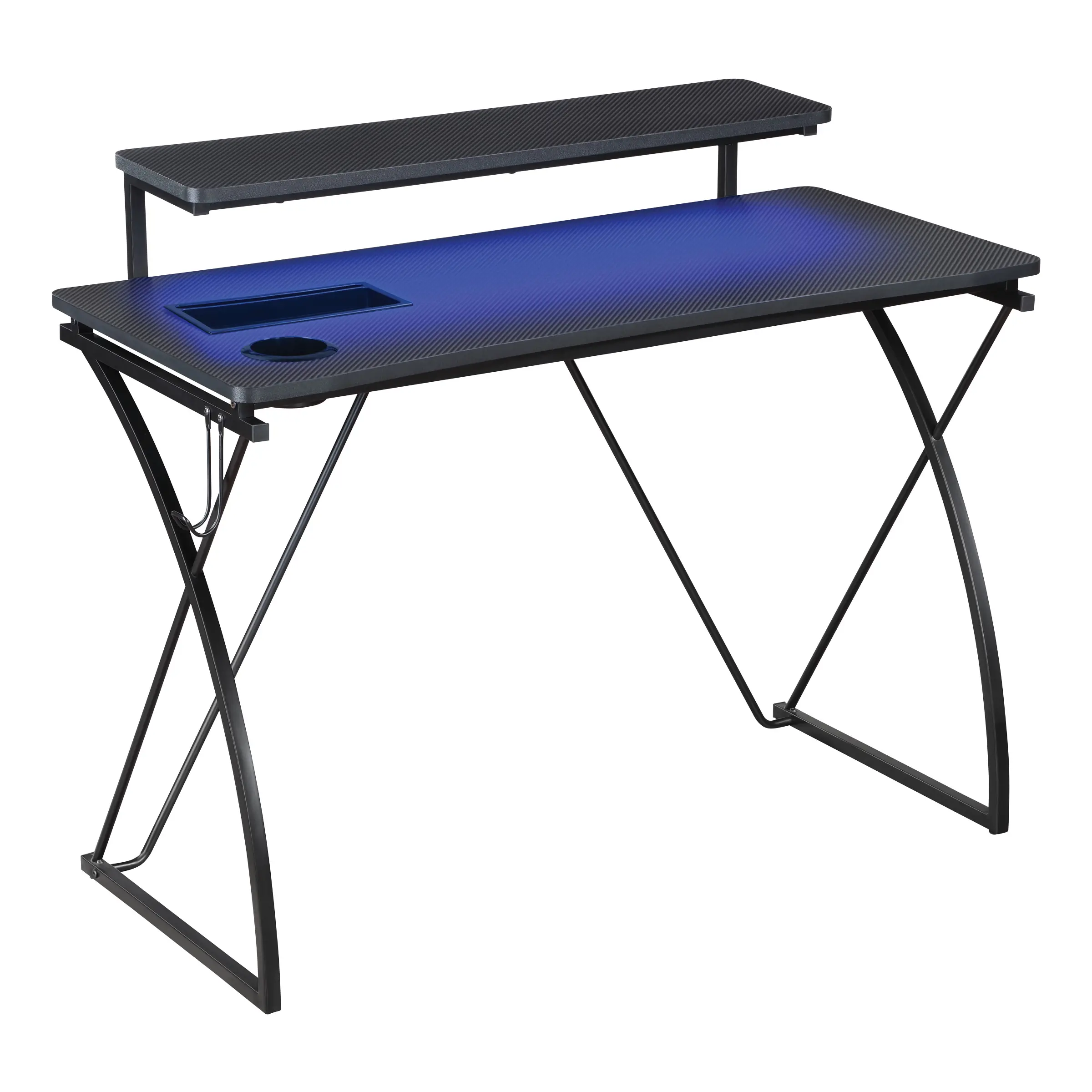 Biome Black Gaming Desk-9