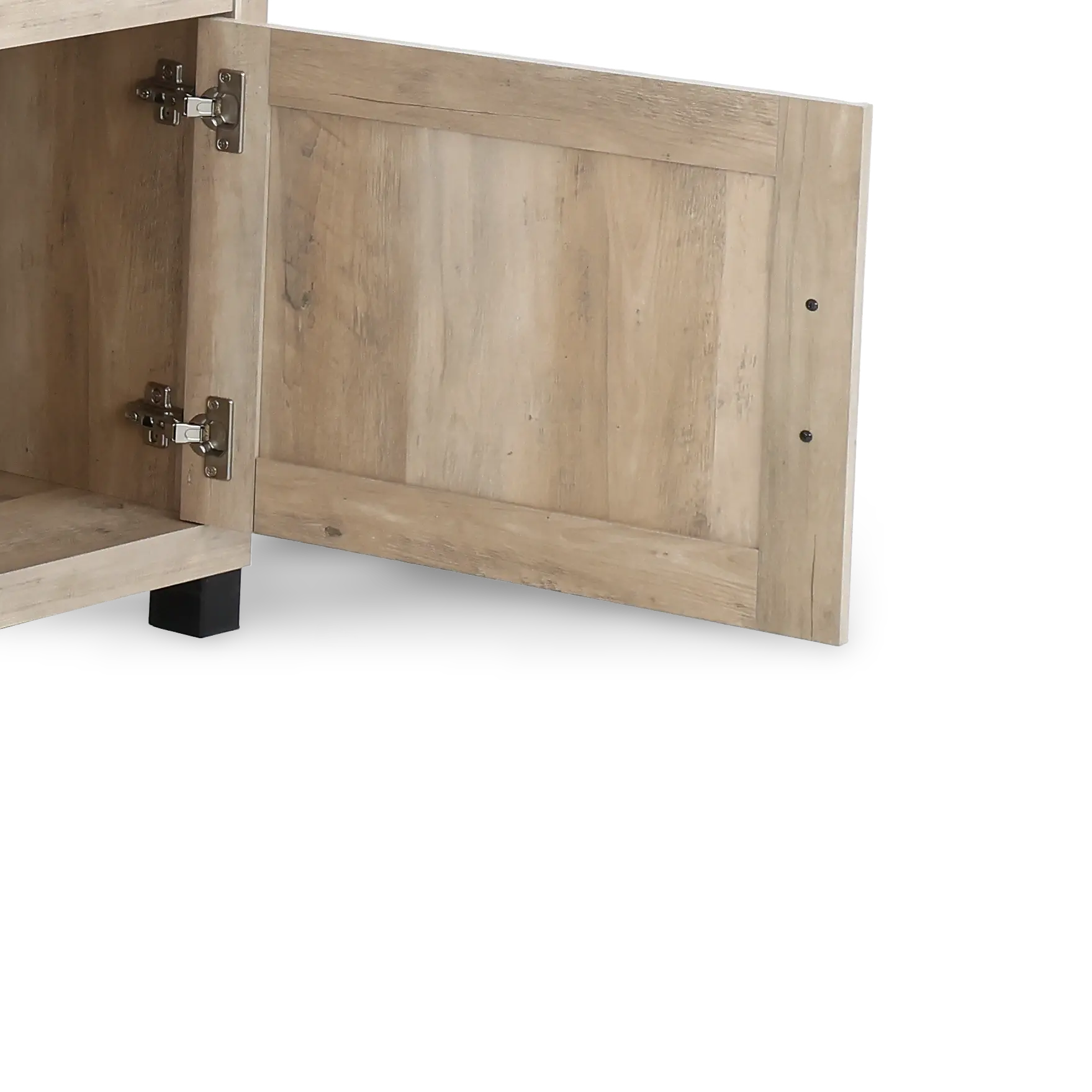 Sachin Light Brown Entertainment Center-6