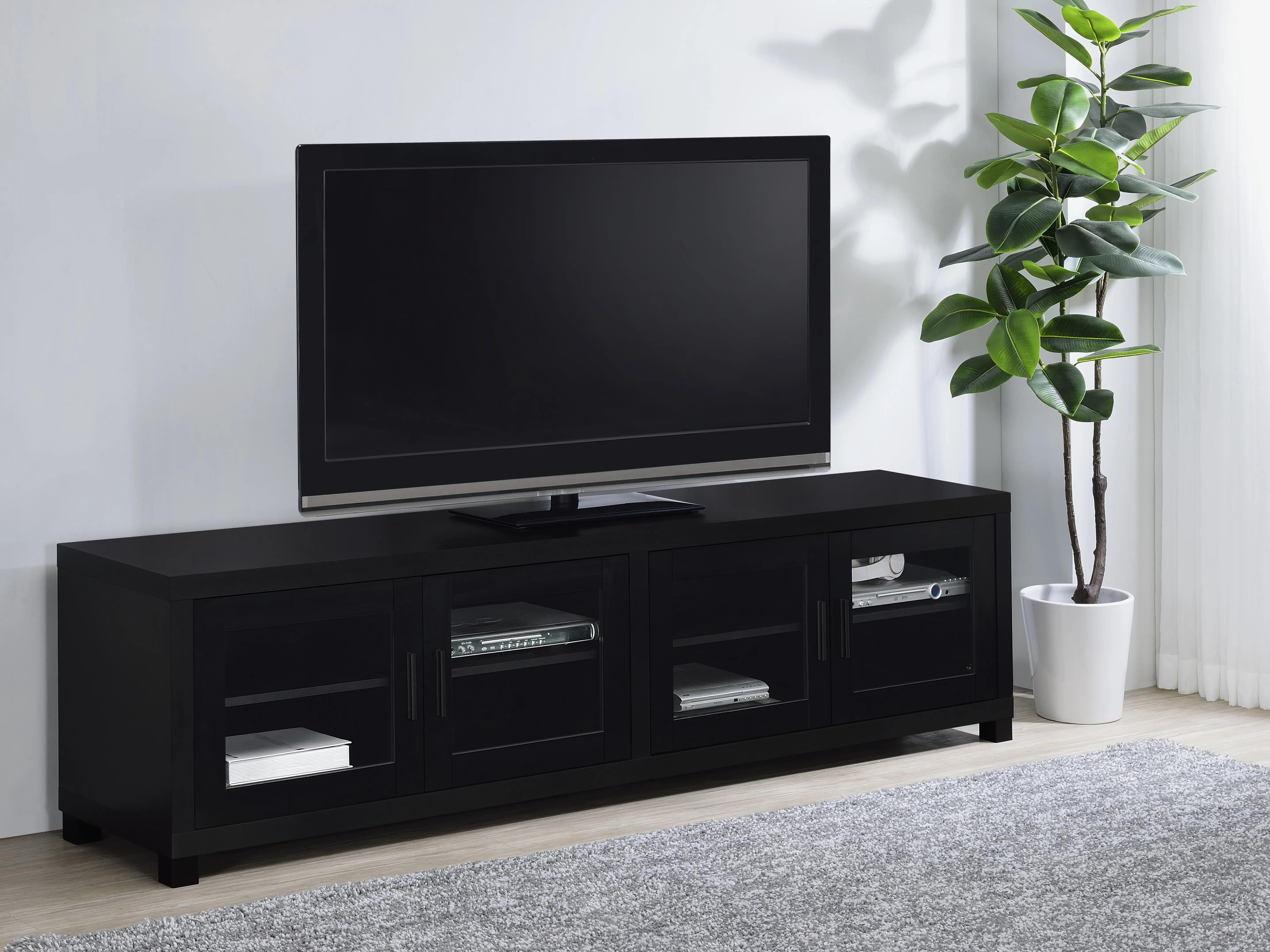 Jupiter 79  Black TV Stand-2