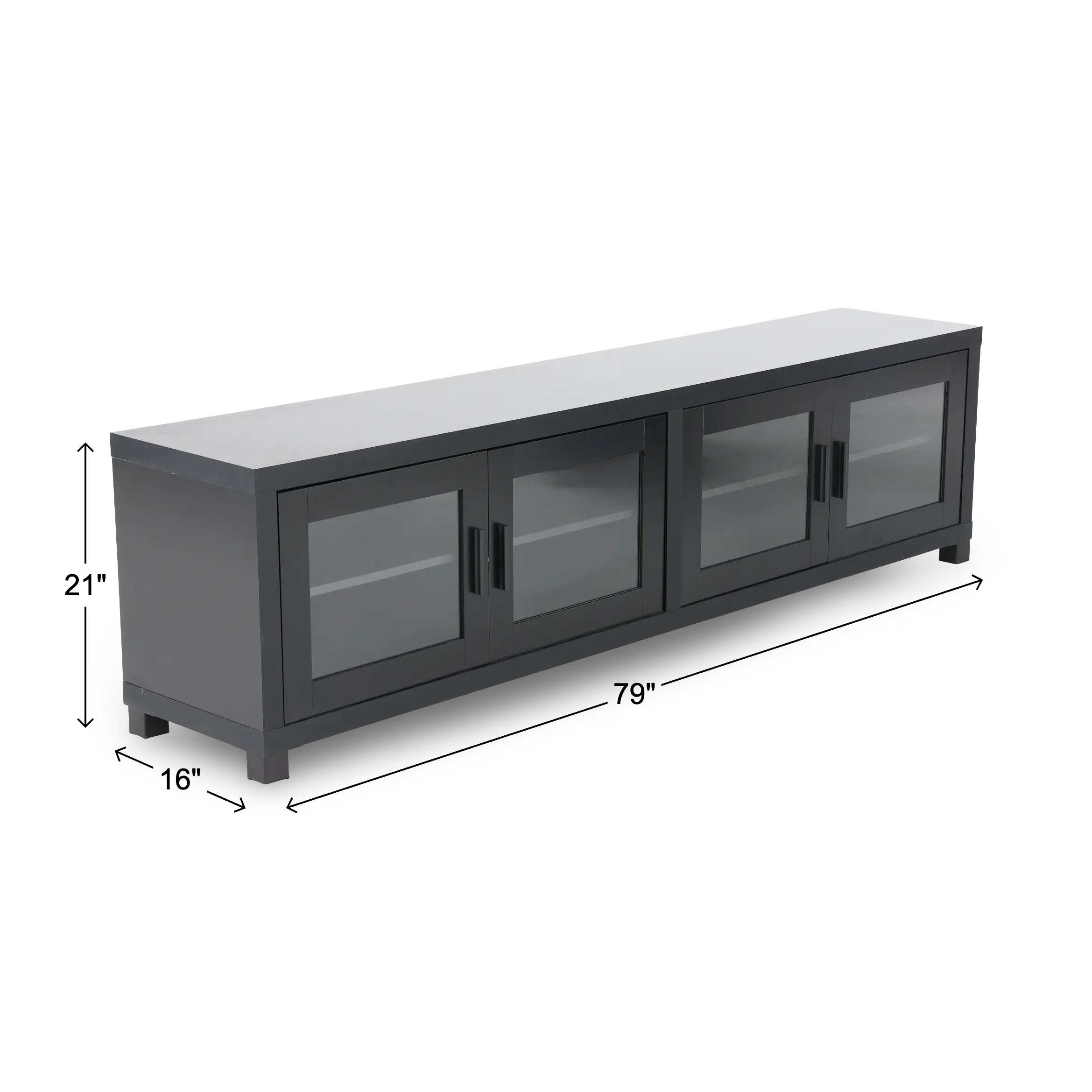 Jupiter 79  Black TV Stand-3