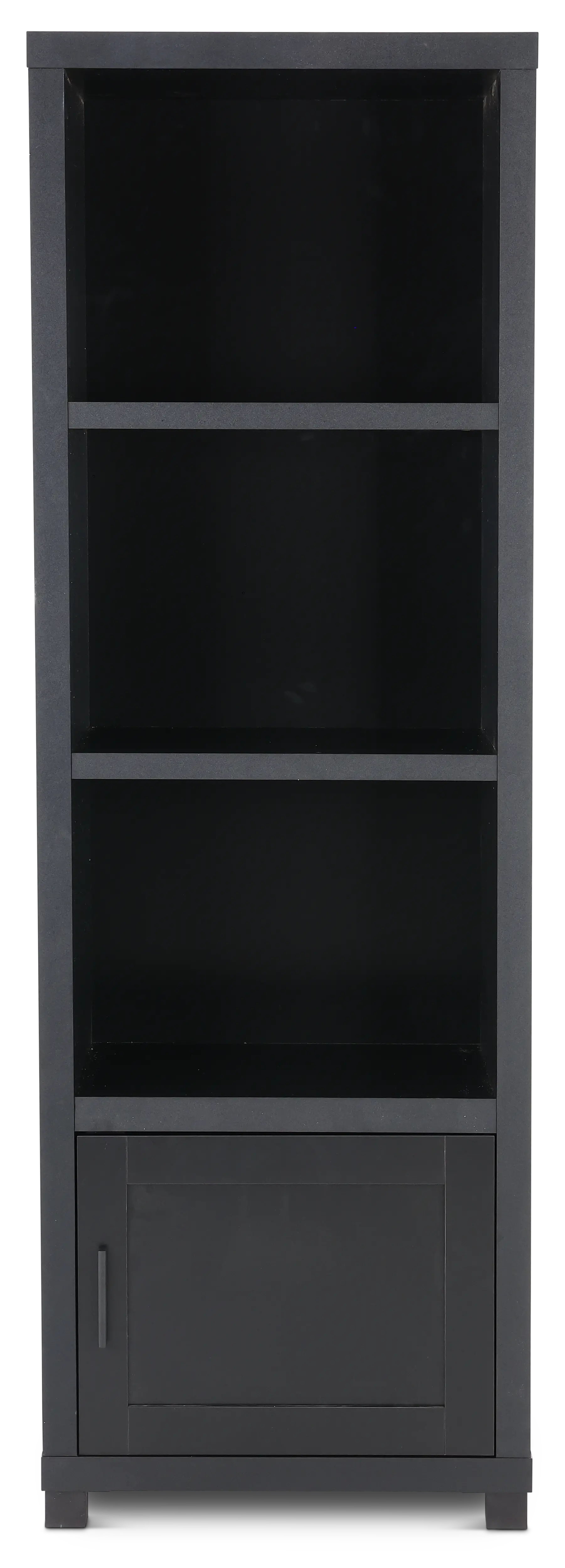 Jupiter Black Bookcase-1
