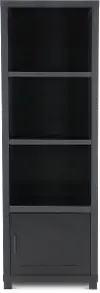 Jupiter Black Bookcase