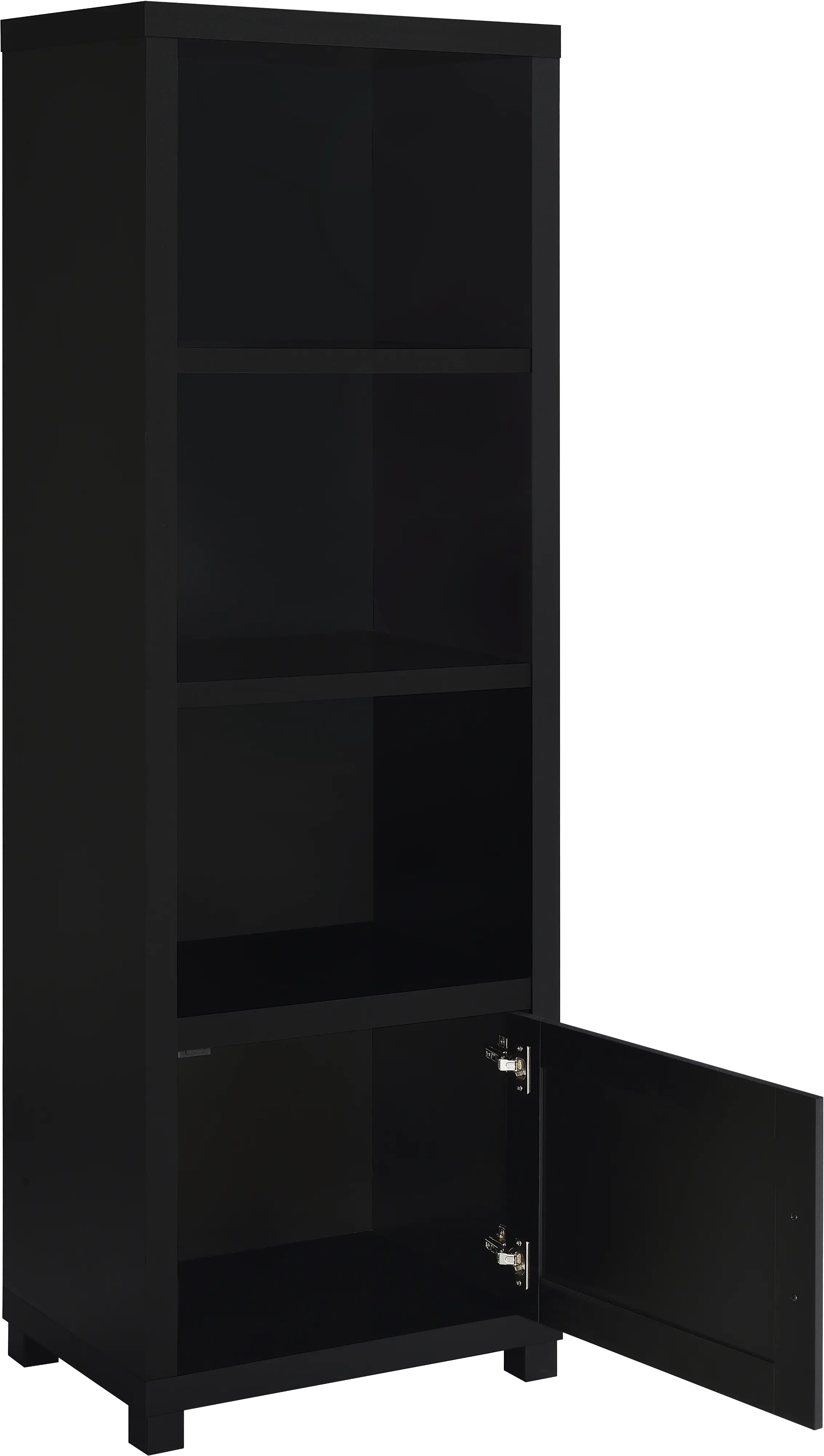 Jupiter Black Bookcase-3