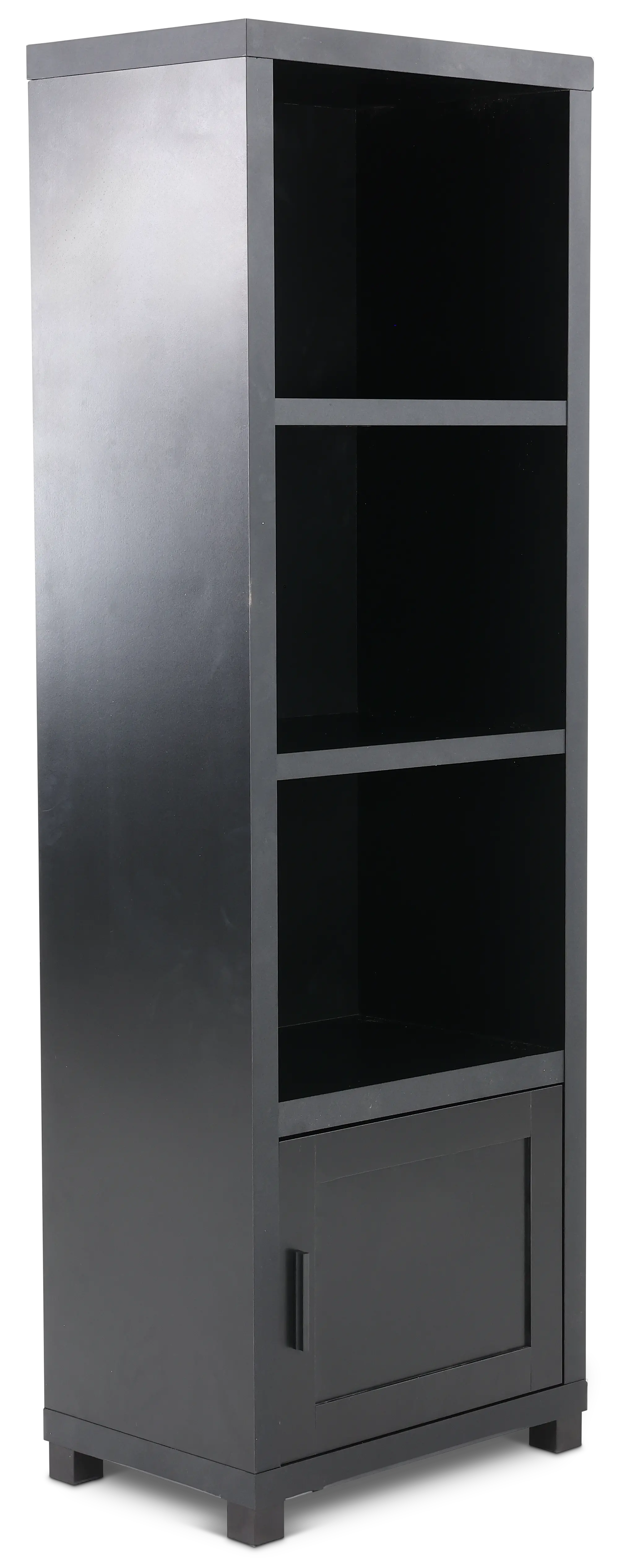 Jupiter Black Bookcase-4