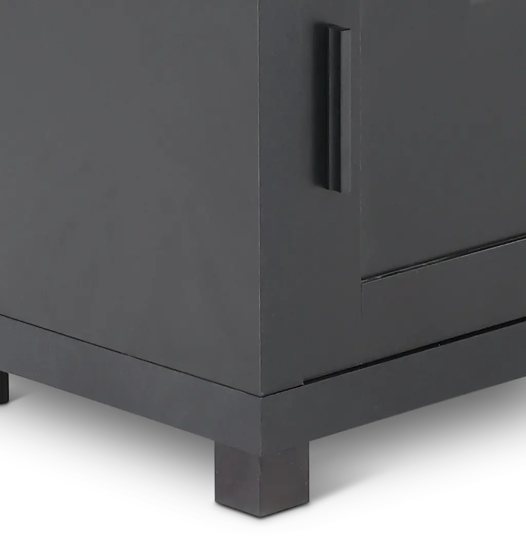 Jupiter Black Bookcase-7