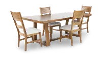 Nanette Brown 5 Piece Dining Set