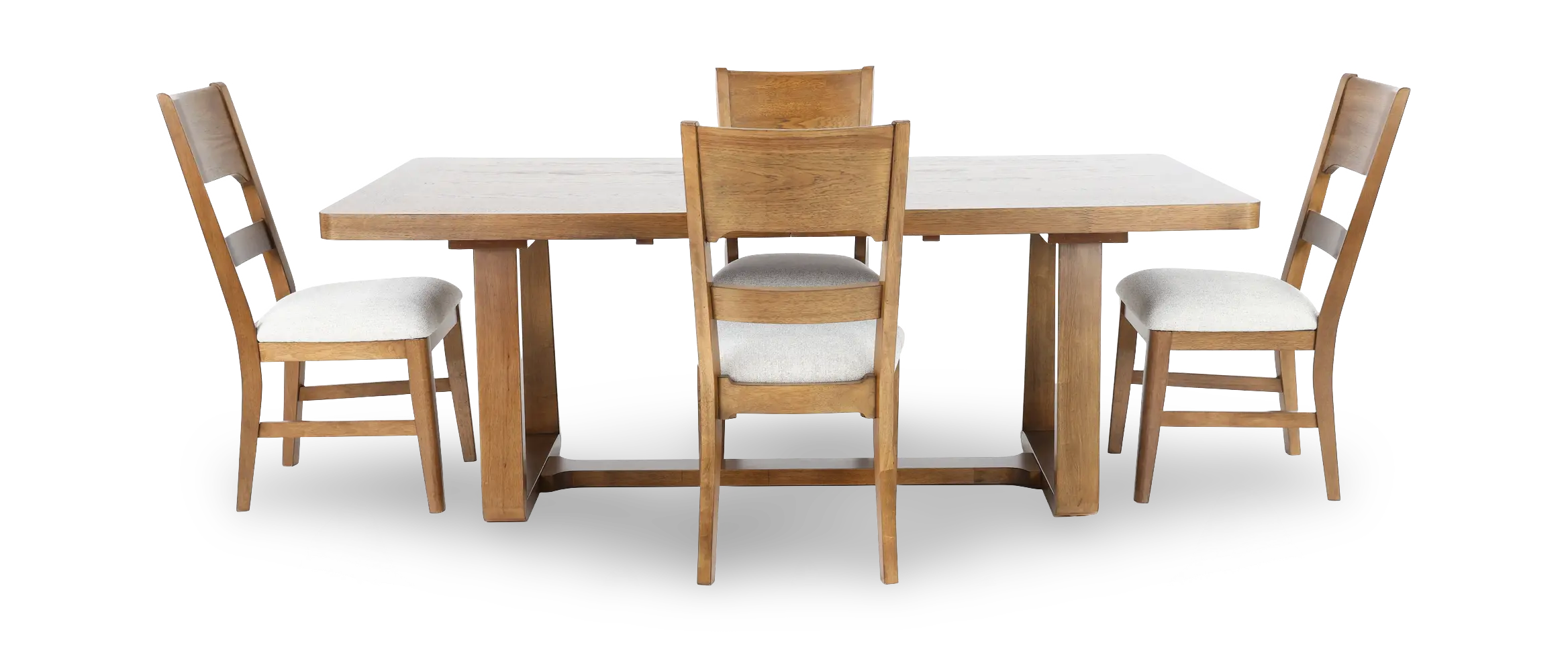 Nanette Brown 5 Piece Dining Set-4