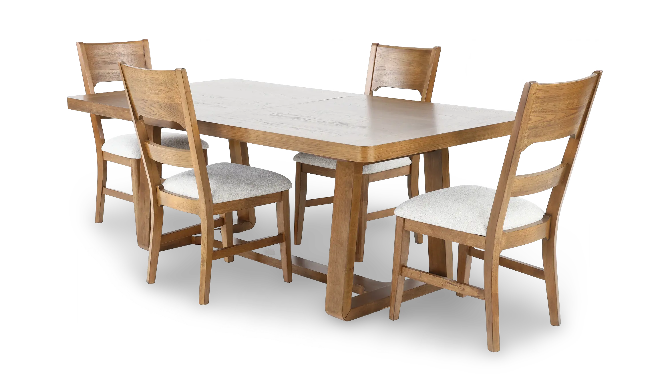 Nanette Brown 5 Piece Dining Set-5