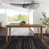 5580-31 Brentwood Light Oak Rectangle Dining Table