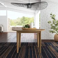 5580-32 Brentwood Light Oak Round Dining Table