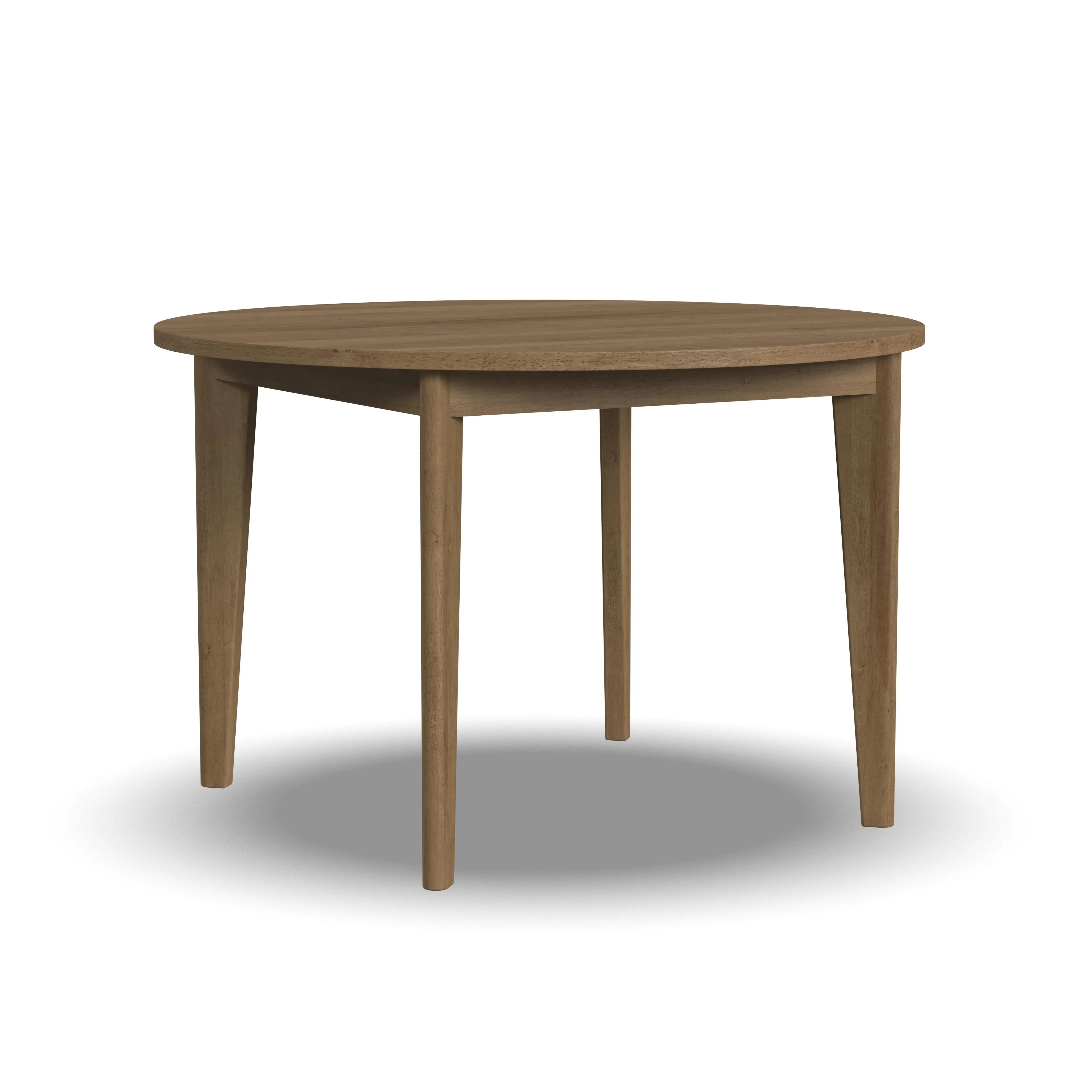5580-32 Brentwood Light Oak Round Dining Table-1