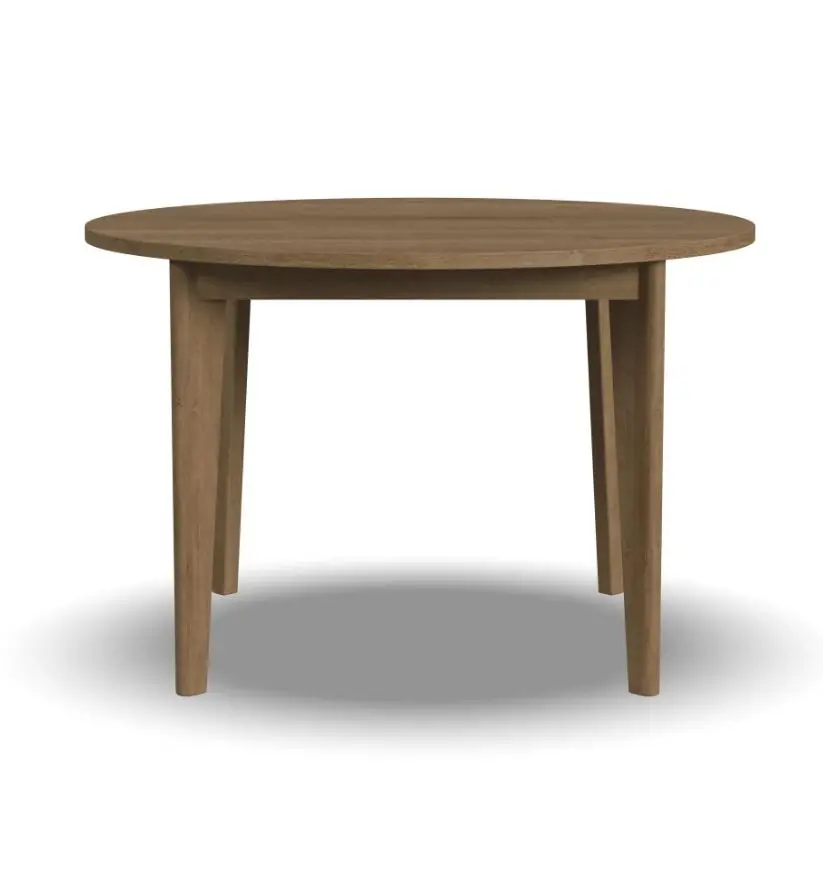 5580-32 Brentwood Light Oak Round Dining Table-4