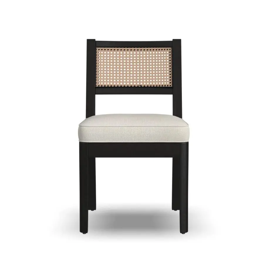 5581-80 Brentwood Black Armless Dining Chair-3