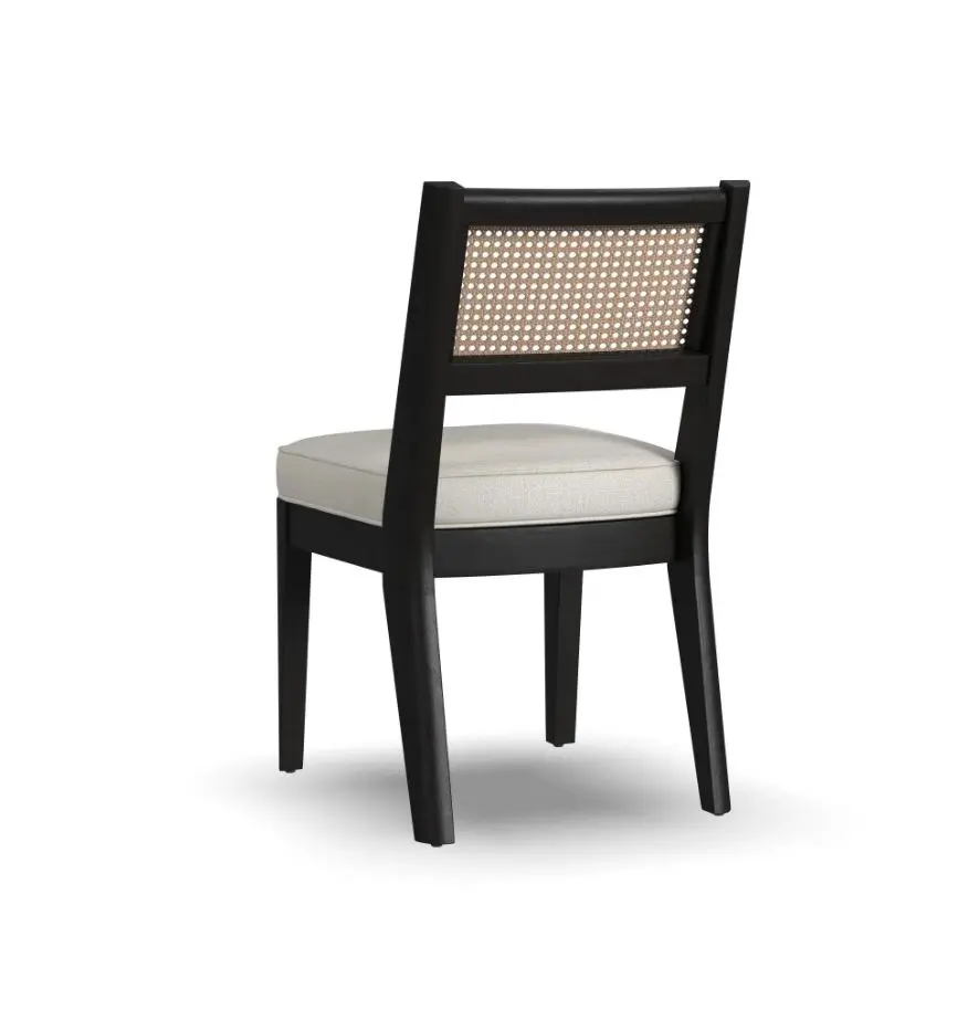 5581-80 Brentwood Black Armless Dining Chair-4