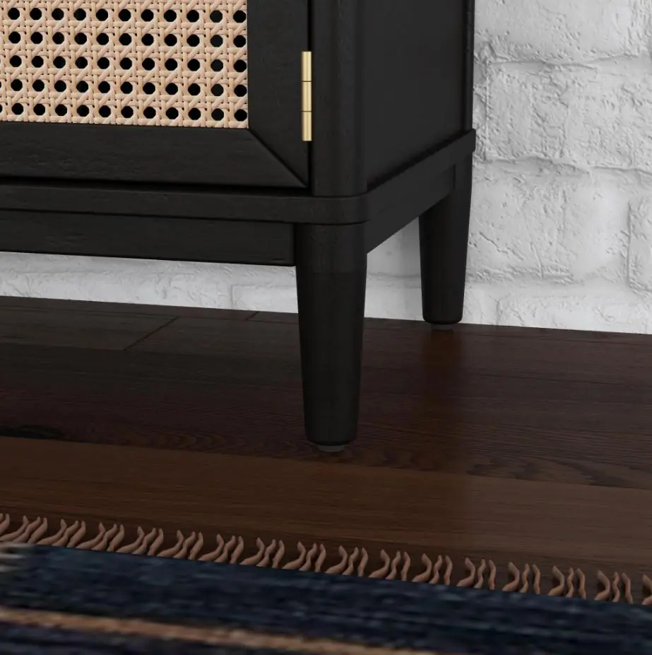 5581-97 Brentwood Black Bar Cabinet-6
