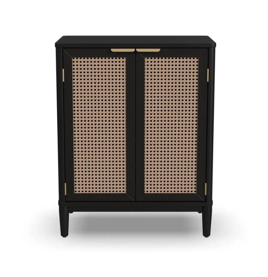 5581-97 Brentwood Black Bar Cabinet-1