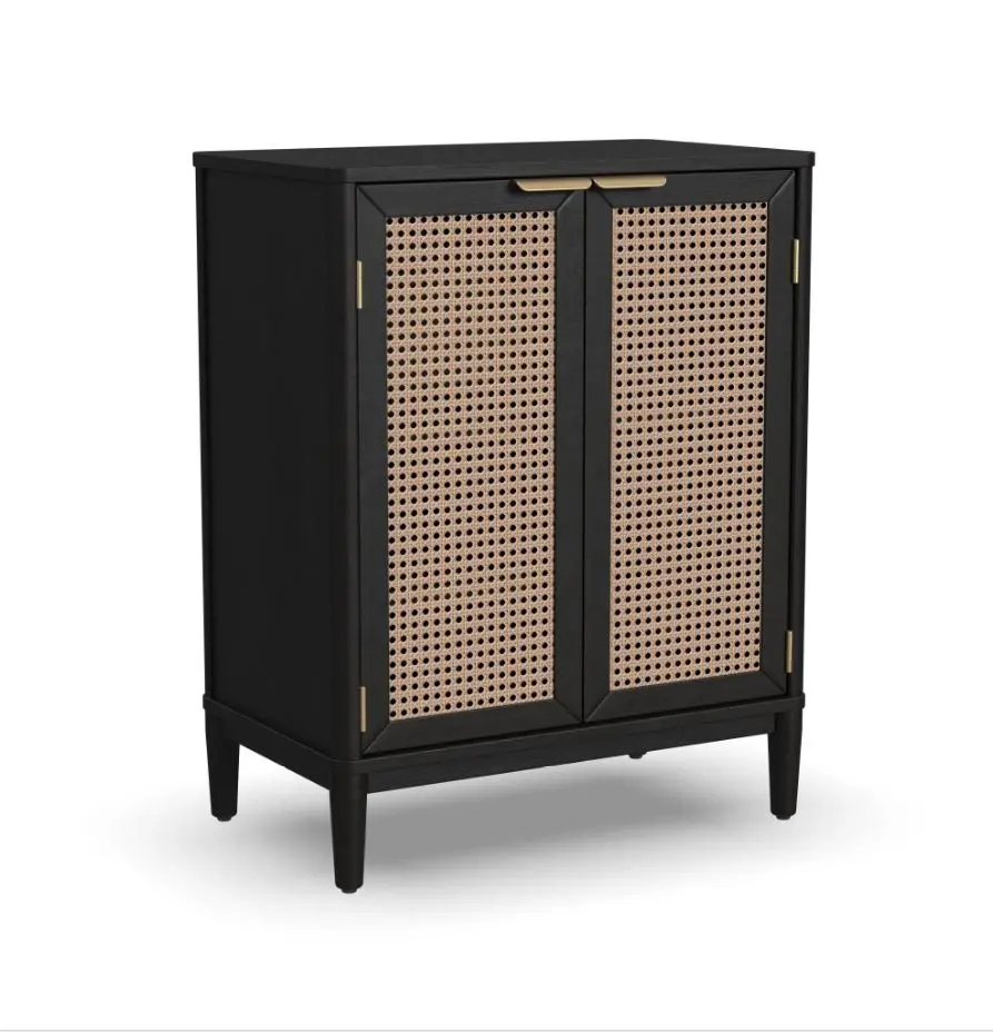 5581-97 Brentwood Black Bar Cabinet-7