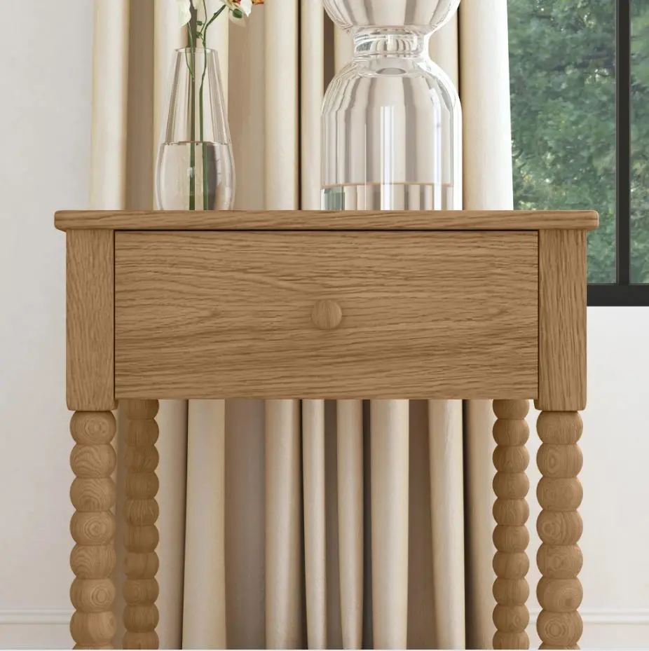 5902-42 Spindle Light Oak Nightstand-3