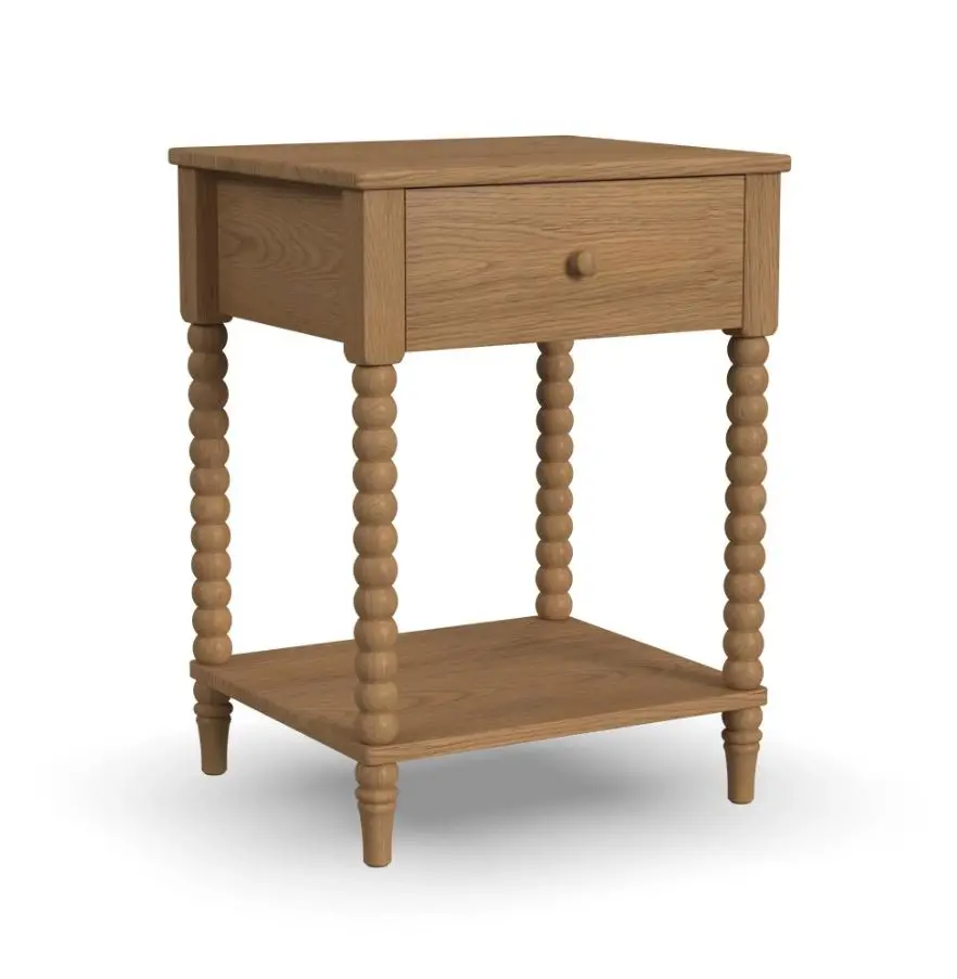 5902-42 Spindle Light Oak Nightstand-6