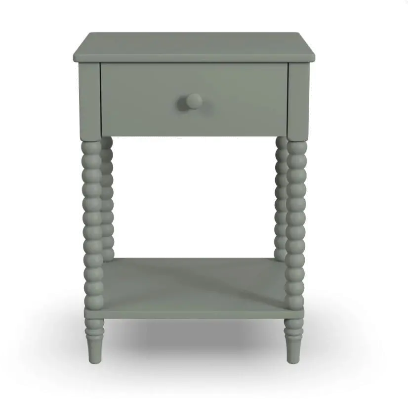 5904-42 Spindle Sage Nightstand-1