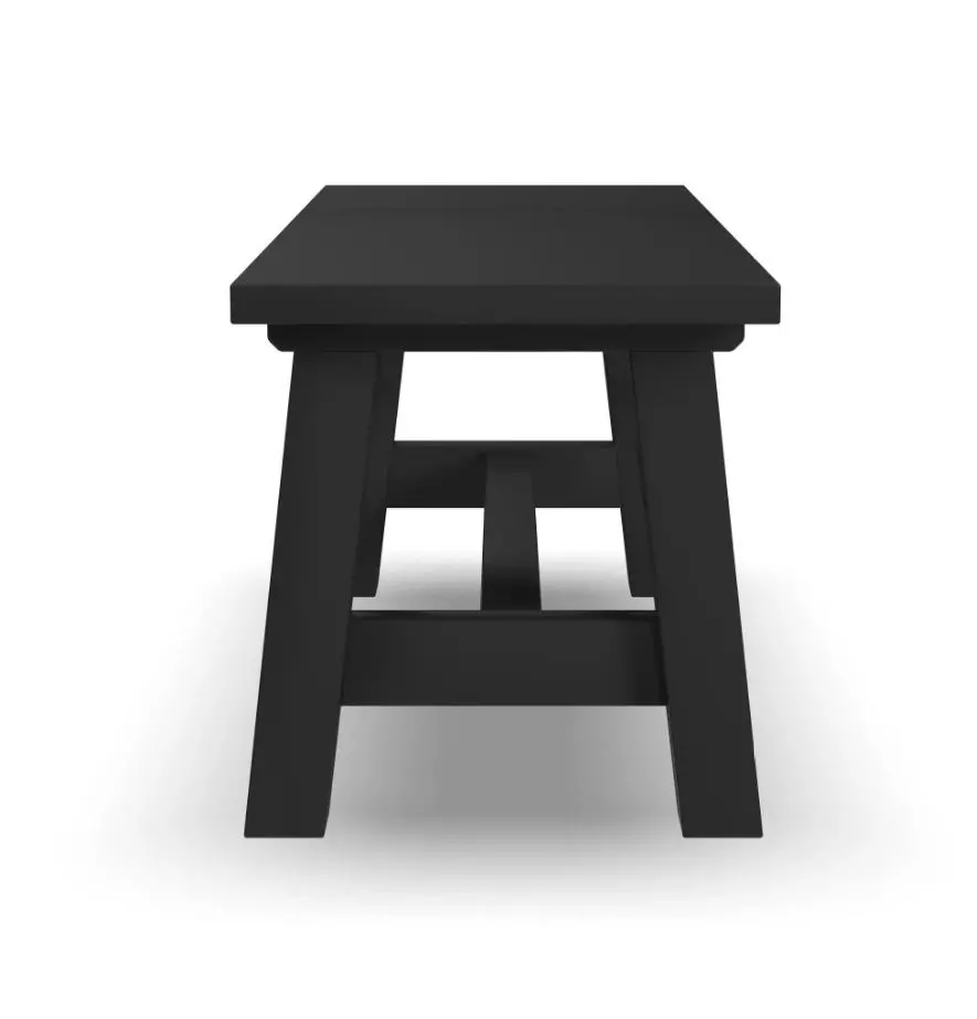 5921-29 Trestle Black Dining Bench-5