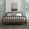 5900-600 Spindle King Mahogany Bed