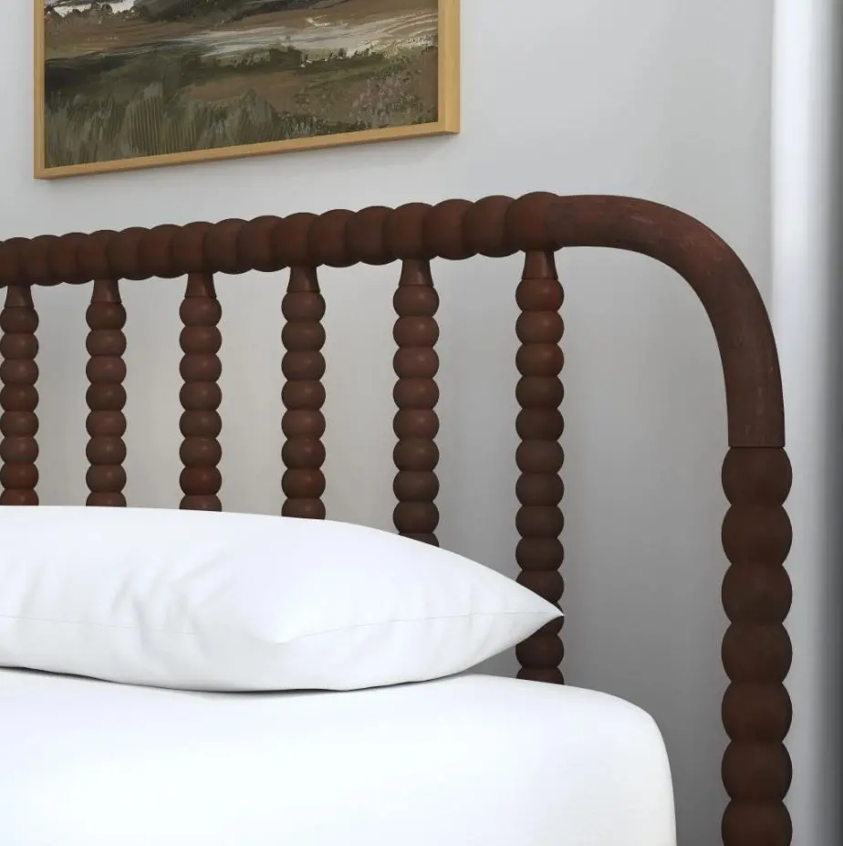 5900-600 Spindle King Mahogany Bed-4