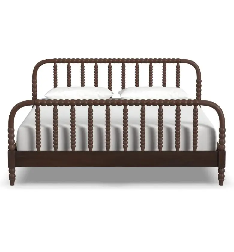 5900-600 Spindle King Mahogany Bed-1