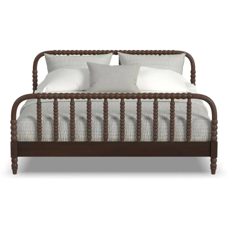 5900-600 Spindle King Mahogany Bed-6