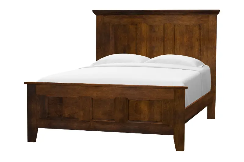 Brentwood Walnut Brown Queen Bed