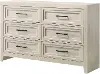 Lorraine Antique White Dresser