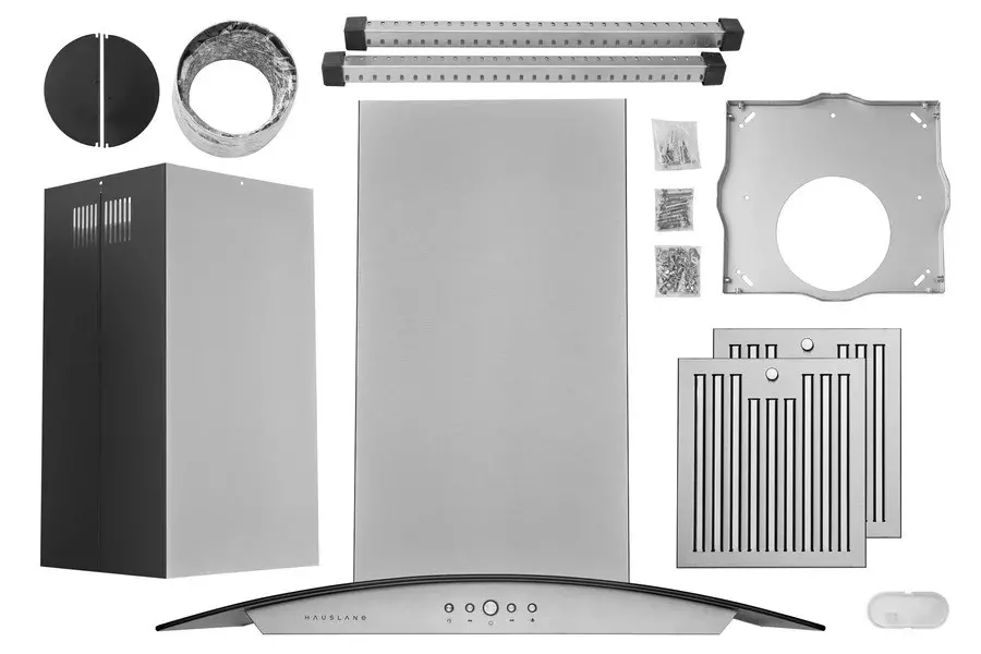 Hauslane | Chef 30  Convertible Stainless Steel Island Range Hood-11