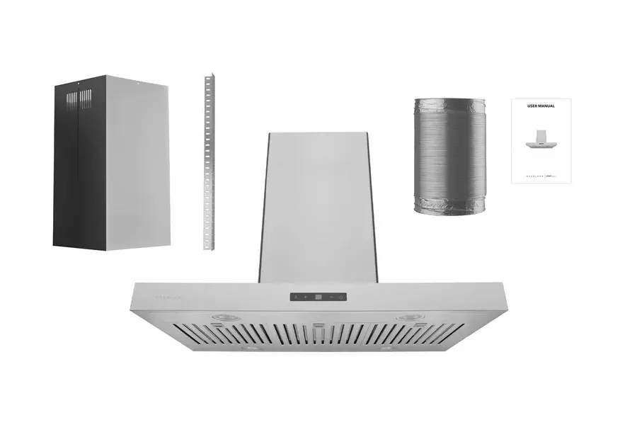Hauslane | Chef 30  Stainless Steel Island Range Hood-7