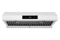Hauslane | Chef 30  Undercabinet Matte White Range Hood