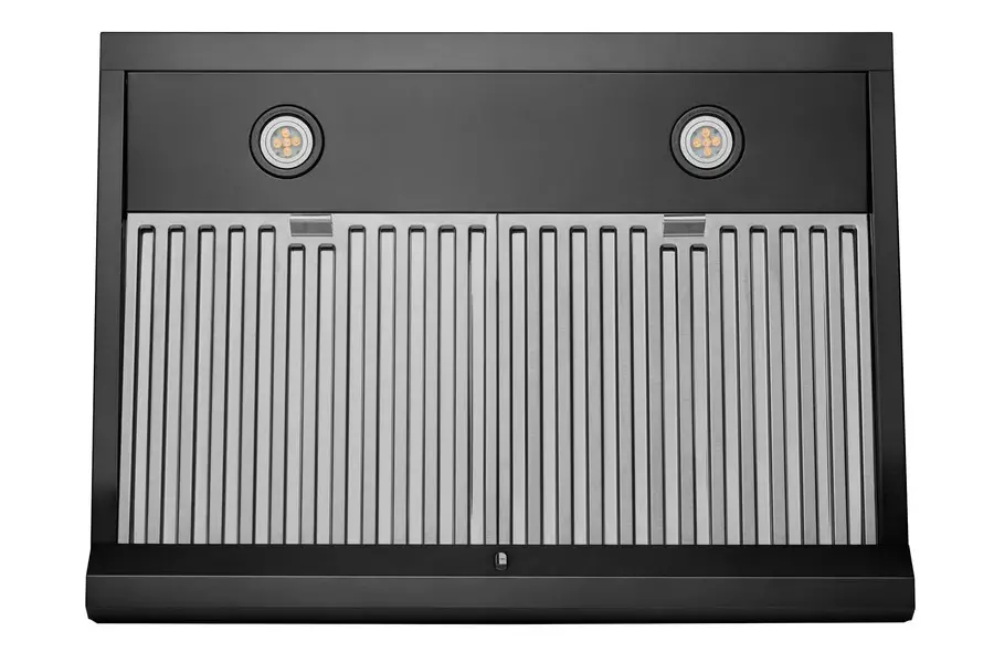 Hauslane | Chef 30  Undercabinet Black Stainless Steel Range Hood-4