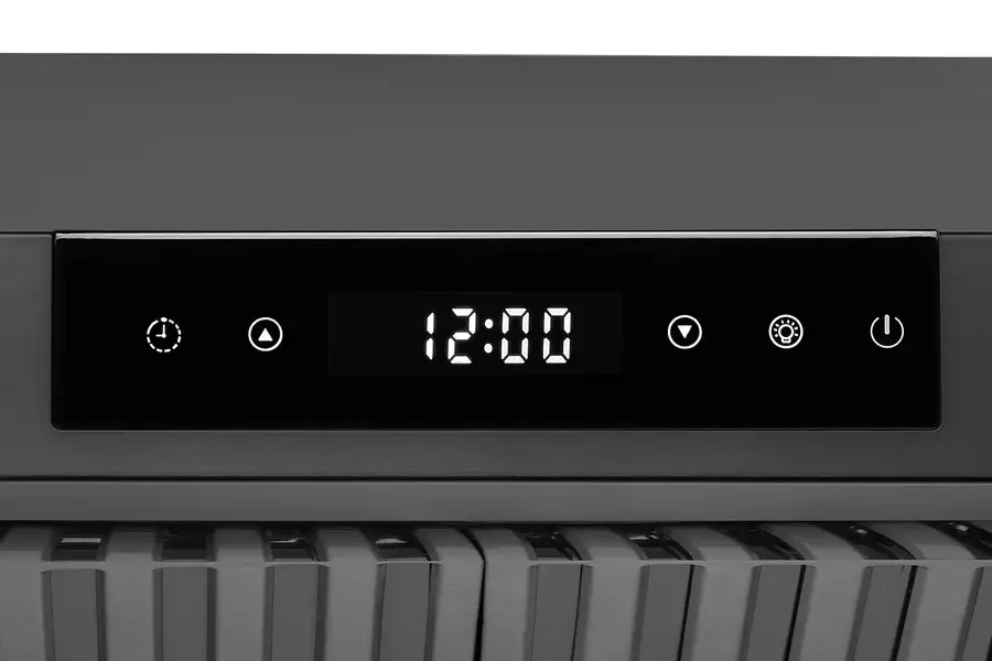 Hauslane | Chef 30  Undercabinet Black Stainless Steel Range Hood-6