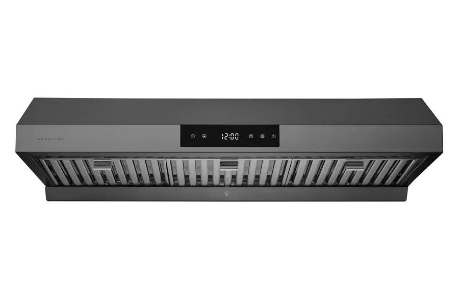 Hauslane | Chef 36  Undercabinet Black Stainless Steel Range Hood-1