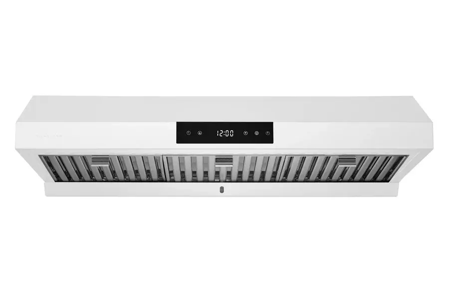 Hauslane | Chef 36  Undercabinet Matte White Range Hood-1