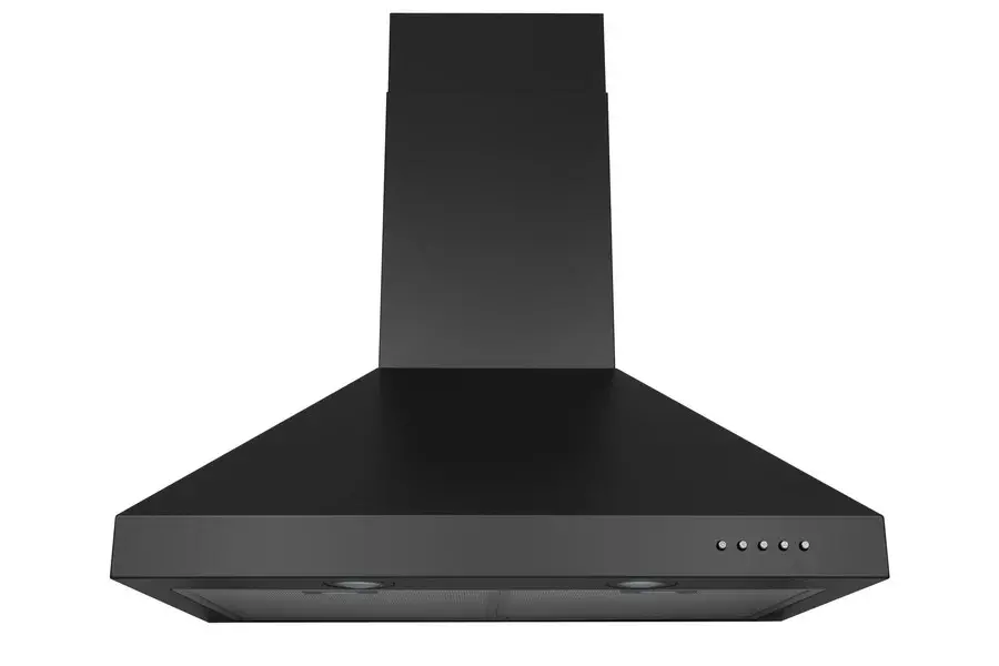 Hauslane | Chef 30  Convertible Matte Black Wall-Mounted Range Hood-1