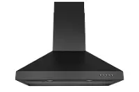 Hauslane | Chef 30  Convertible Matte Black Wall-Mounted Range Hood