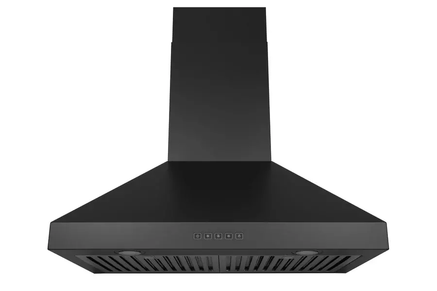 Hauslane | Chef 30  PRO Convertible Matte Black Wall-Mounted Range Hood-1
