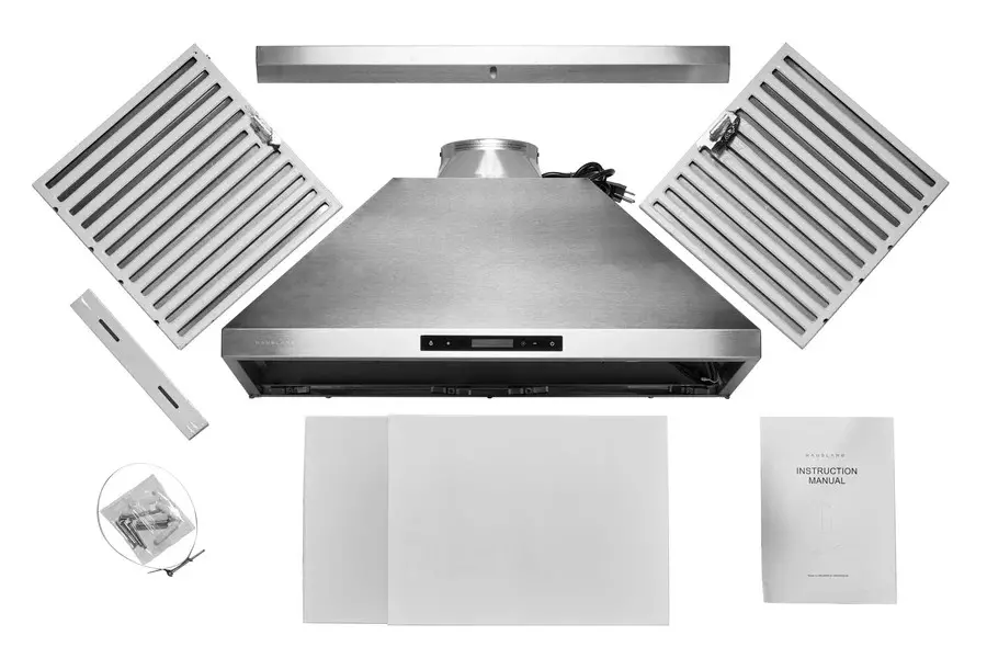 Hauslane | Chef 36  Convertible Stainless Steel Wall-Mounted Range Hood-7