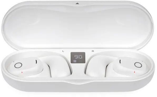 IAEBTO34W iLive White Wireless Open Ear Earbuds-1
