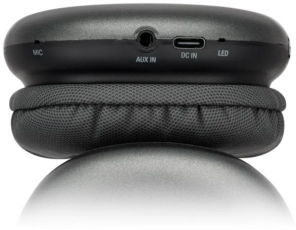 IAHB54G iLive Black Wireless Over-Ear Headphones-7