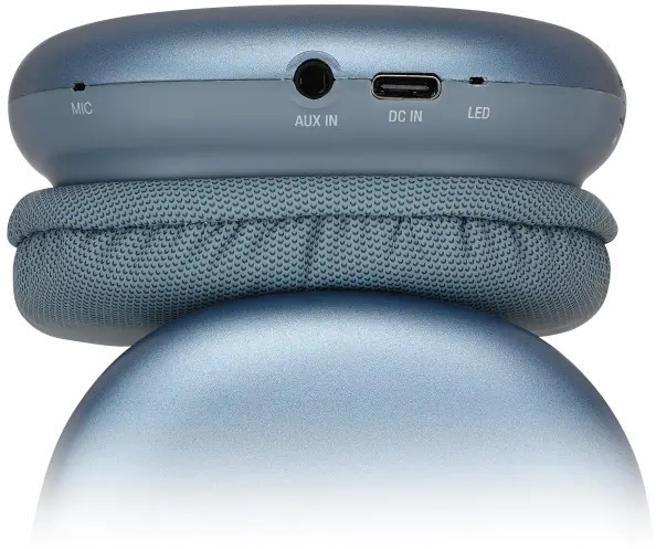 IAHG54LBU iLive Blue Wireless Over-Ear Headphones-7