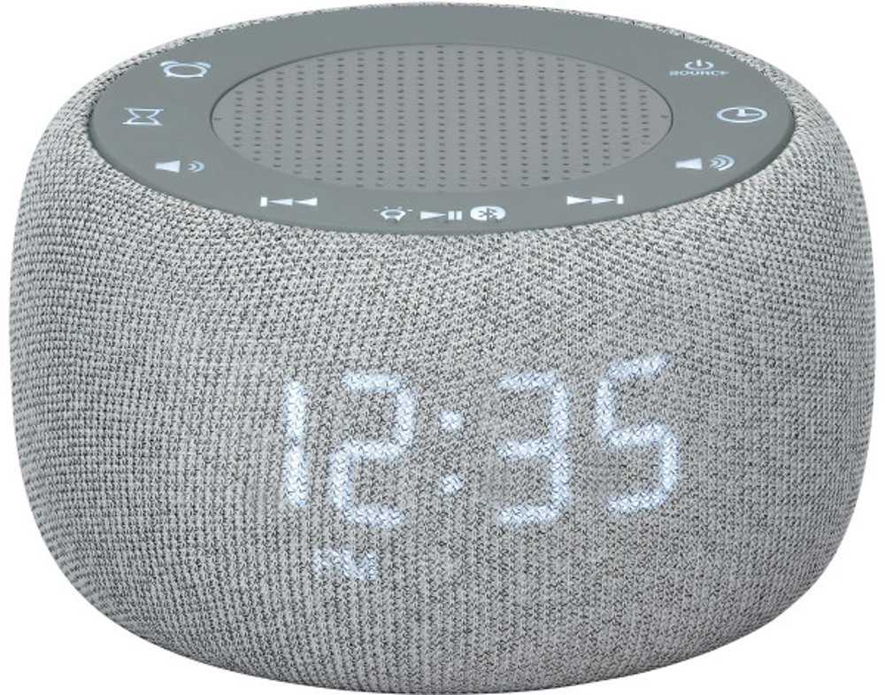 iLive Gentle Wake Alarm Clock White Noise Machine